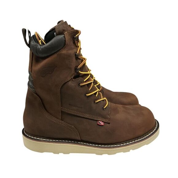 Red Wing Men Lace-up Steel Toe 8in Work Boot 11 EE Waterproof Slip Oil Resistant main image 4